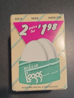 L'EGGS vintage pantyhose NEW
